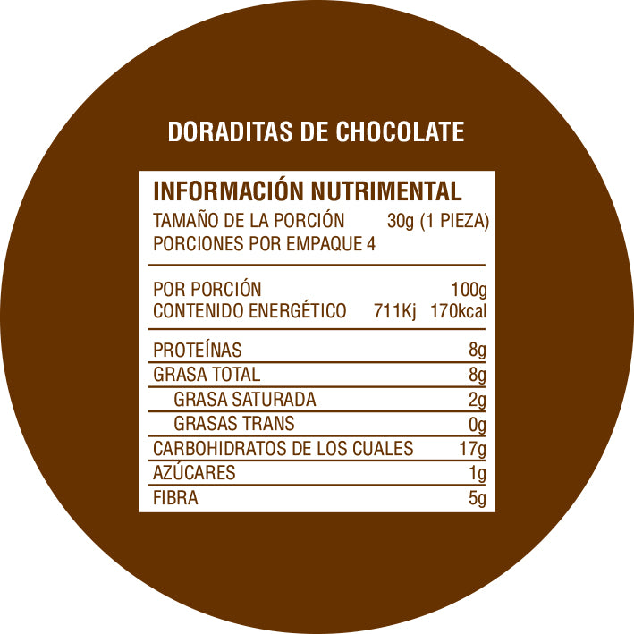 Doraditas de Chocolate