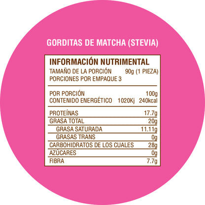 Gorditas de Matcha