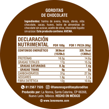 Gorditas de Chocolate