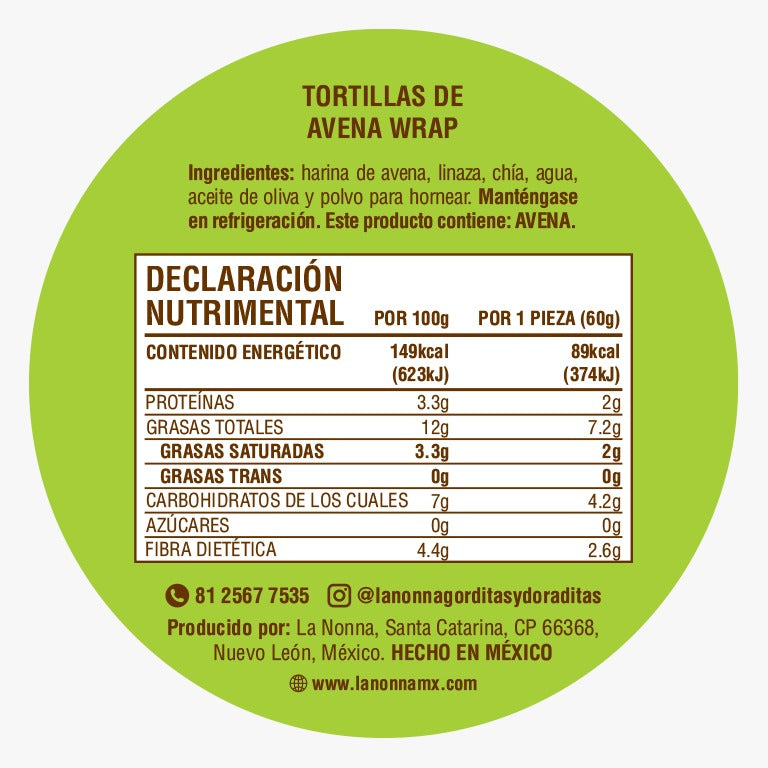 Tortillas Wrap