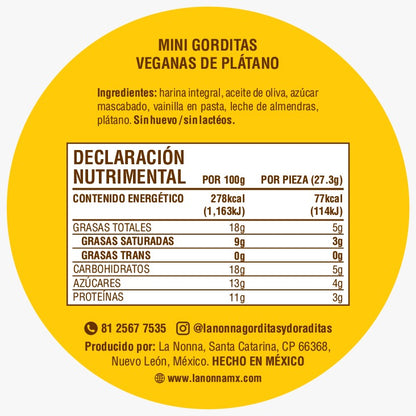 Mini Gorditas Veganas