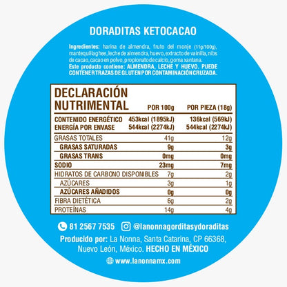 Doradita Keto Cacao